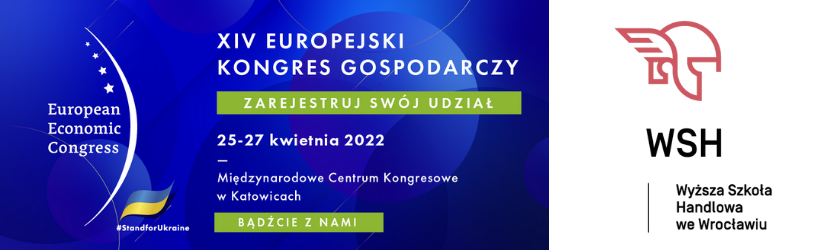 XIV Europejski Kongres Gospodarczy! #WSHweWrocławiu partnerem wydarzenia.